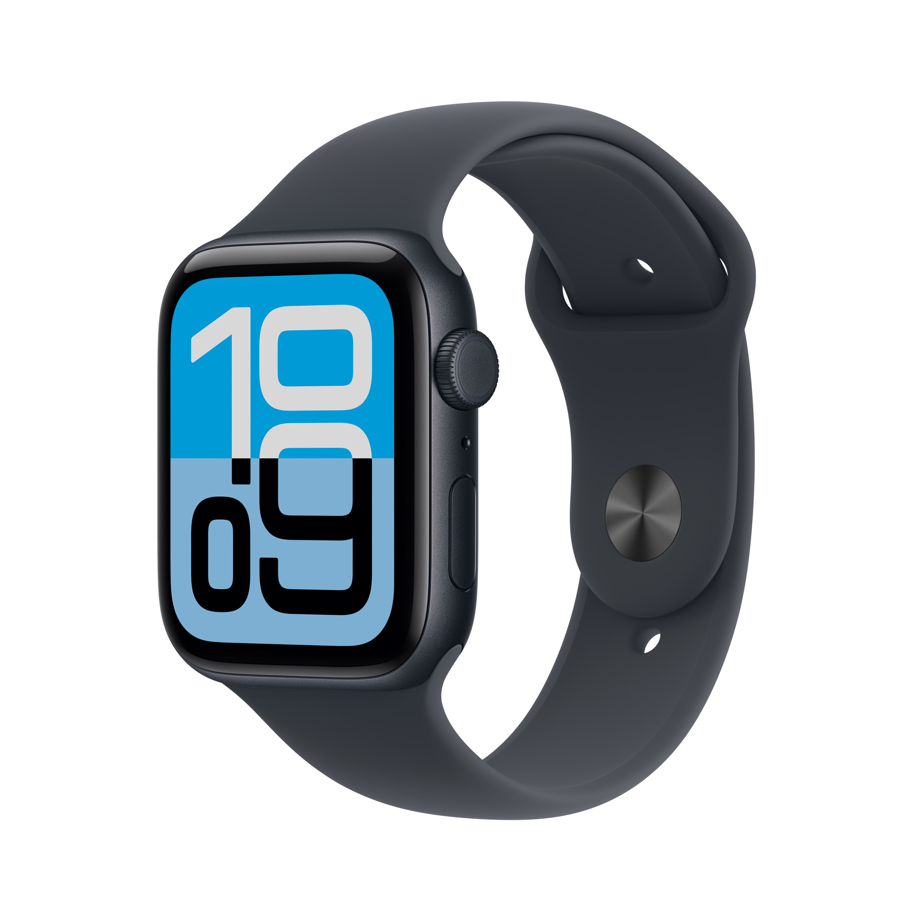 Zdjęcie do “Apple Watch SE 3 GPS + Cellular 40mm Midnight Aluminium Case with Midnight Sport Band - M/L”.
