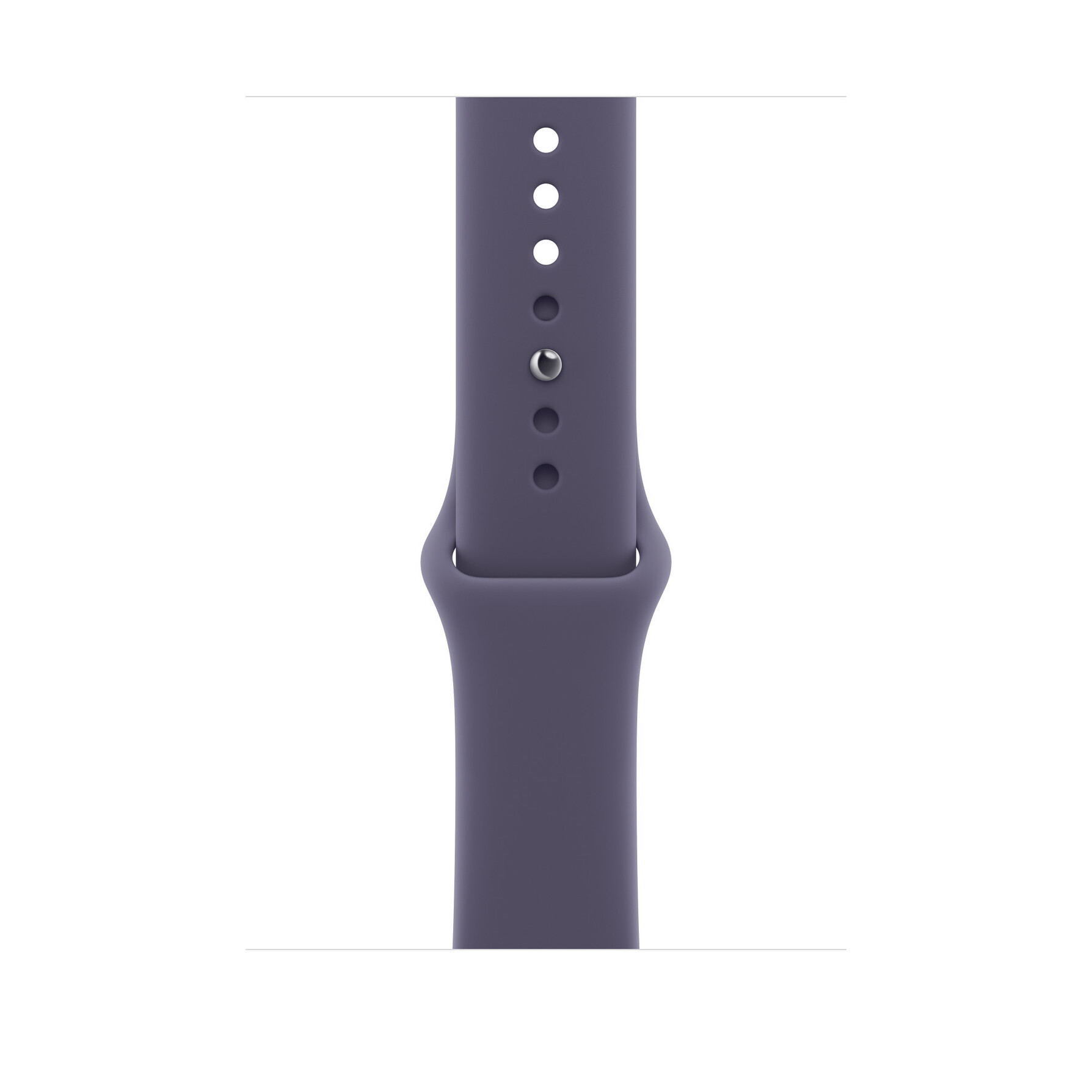 Zdjęcie do “Apple 46mm Purple Fog Sport Band - M/L”.