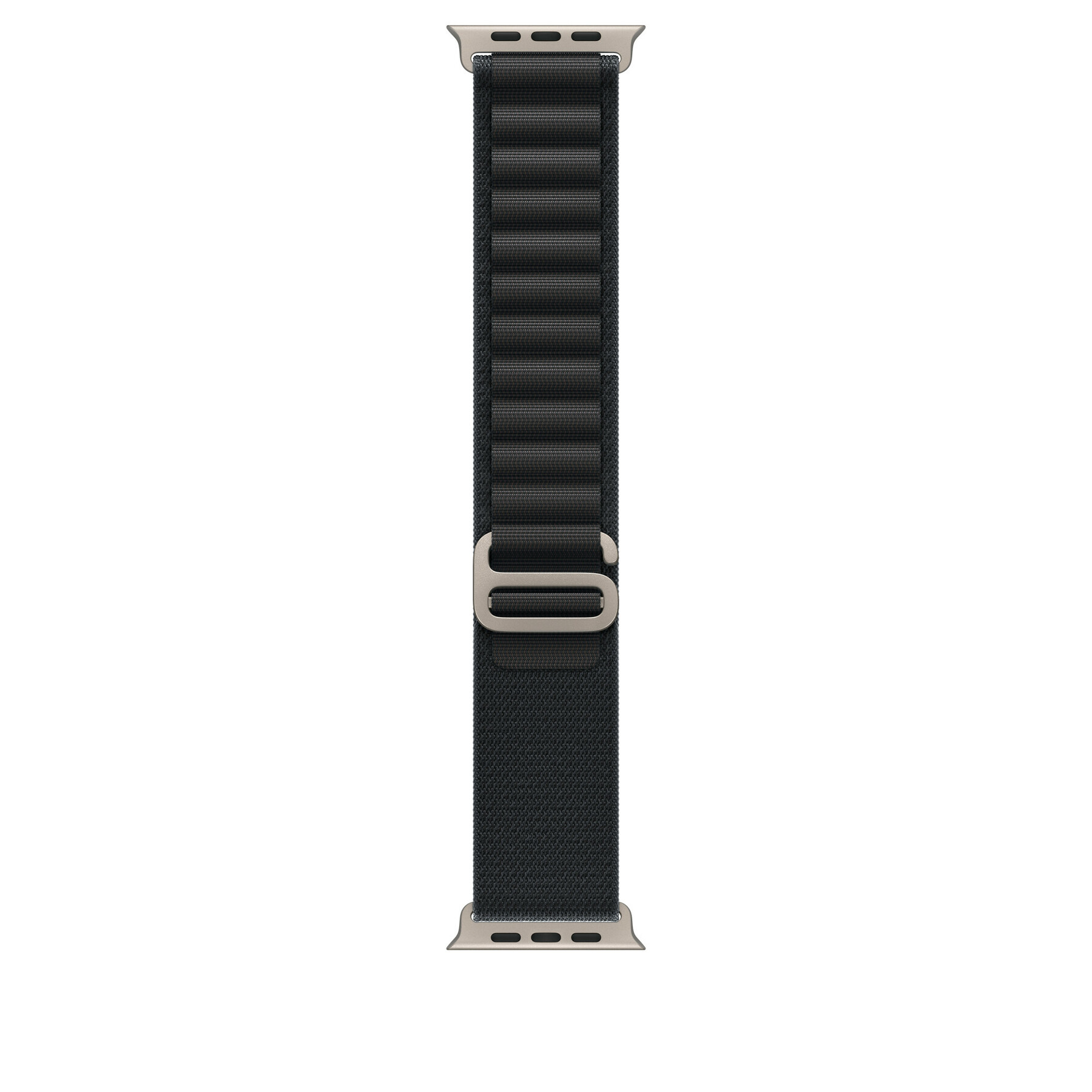 Zdjęcie do “Apple 49mm Black Alpine Loop - Small - Natural Titanium Finish”.