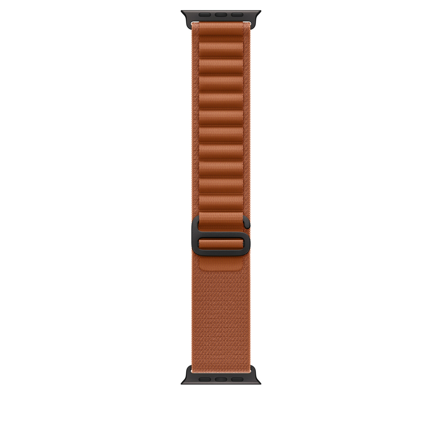 Zdjęcie do “Apple 49mm Terra Cotta Alpine Loop - Medium - Black Titanium Finish”.