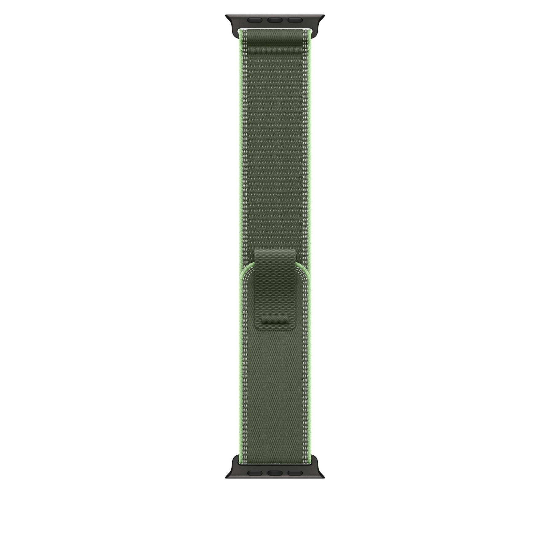 Zdjęcie do “Apple 49mm Green/Neon Trail Loop - S/M - Black Titanium Finish”.