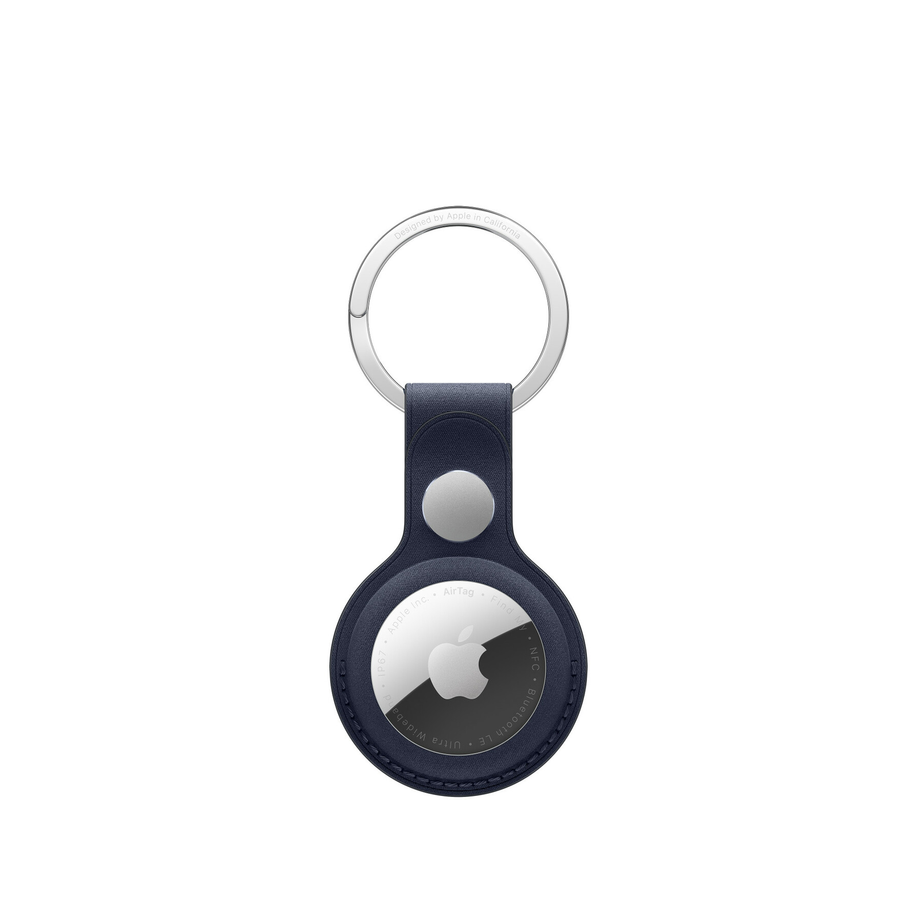 Zdjęcie do “Apple AirTag FineWoven Key Ring - Navy”.