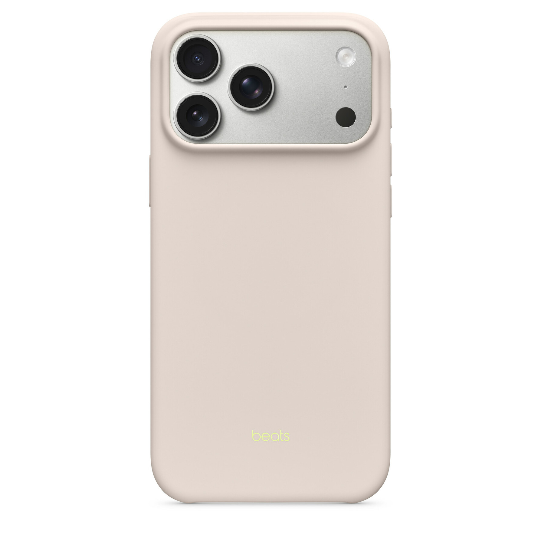 Zdjęcie do “Apple Beats iPhone 17 Pro Max Case with MagSafe and Camera Control — Lime Stone - Produkt otwarty”.