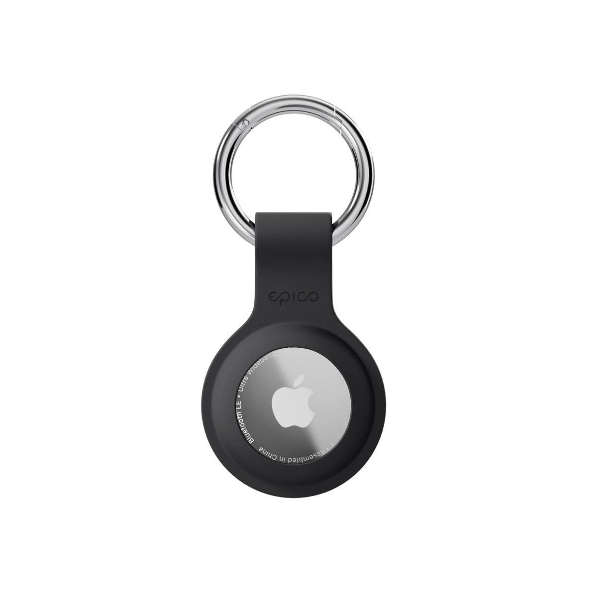 Zdjęcie do “Epico Silicone Full Back Case Black - brelok do AirTag”.