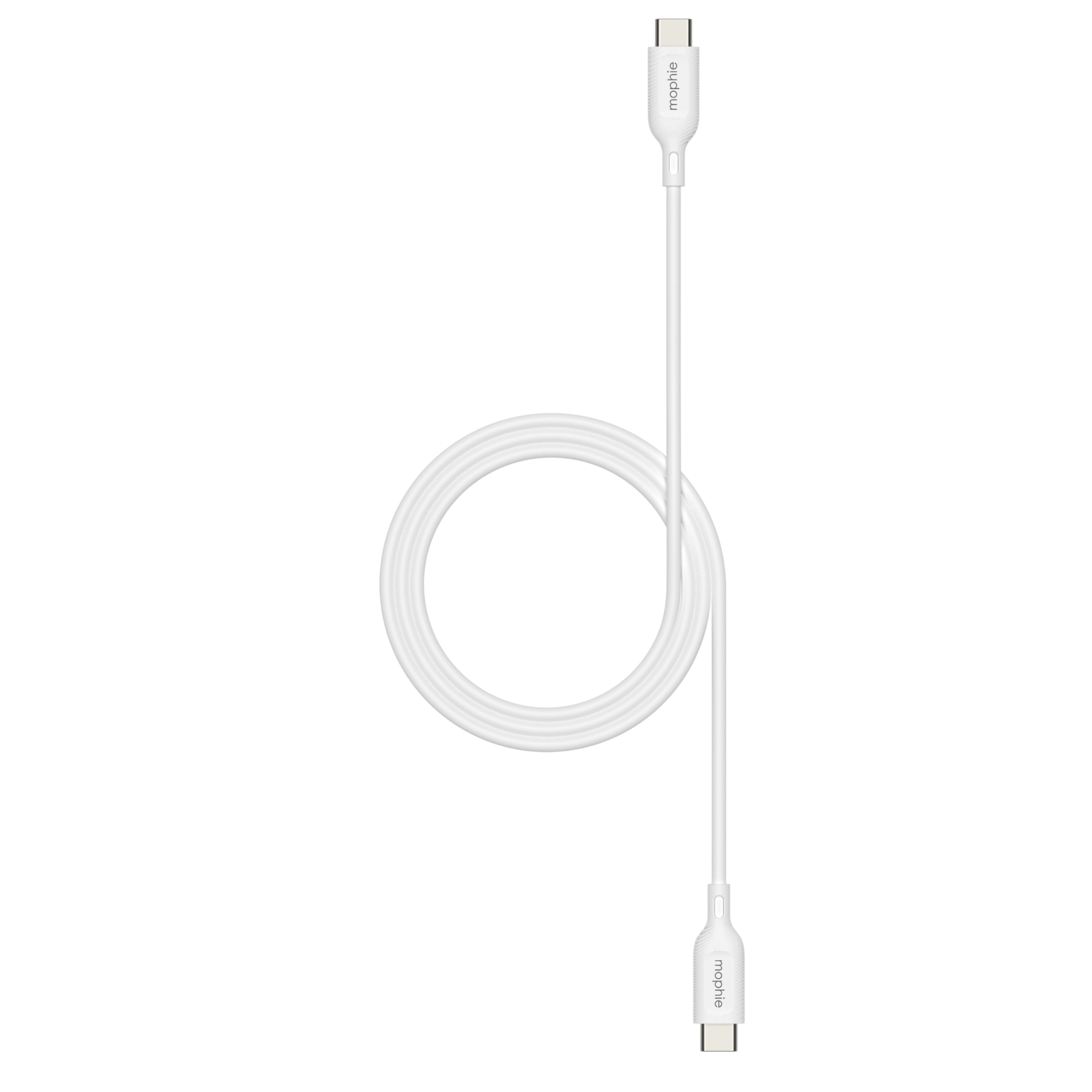 Zdjęcie do “Mophie Essentials 2m biały - kabel USB-C - USB-C”.