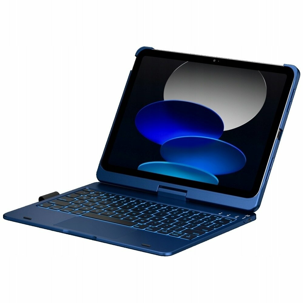 Zdjęcie do “Typecase Flexbook Touch ciemno-niebieski - etui z klawiaturą iPad 11" (A16) 2025 / iPad 10.9" 2022”.