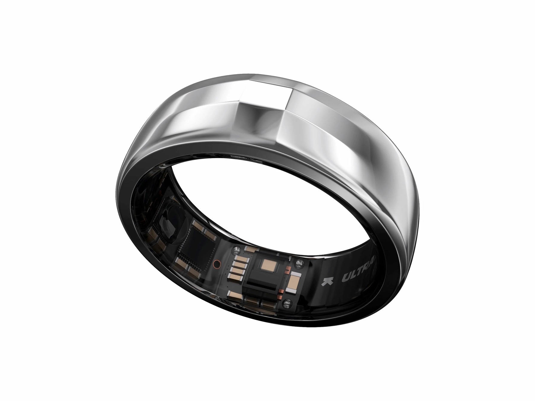 Zdjęcie do “Ultrahuman Ring Air Size 06 Srebrny - inteligentna obrączka - Produkt otwarty”.