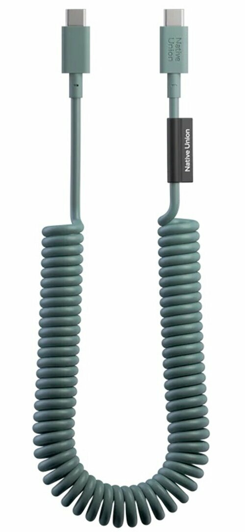 Zdjęcie do “Native Union POP cable XL 2.4M 60W ciemna zieleń - kabel USB-C”.