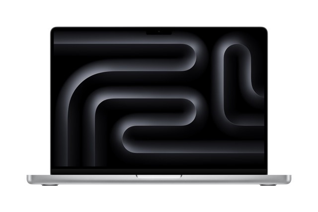 Zdjęcie do “Apple MacBook Pro 14" z wyświetlaczem nanostrukturalnym, 10-rdzeniowy procesor M5 (GPU 10 rdzeni), RAM 16 GB, dysk 2 TB SSD, 96W - srebrny”.