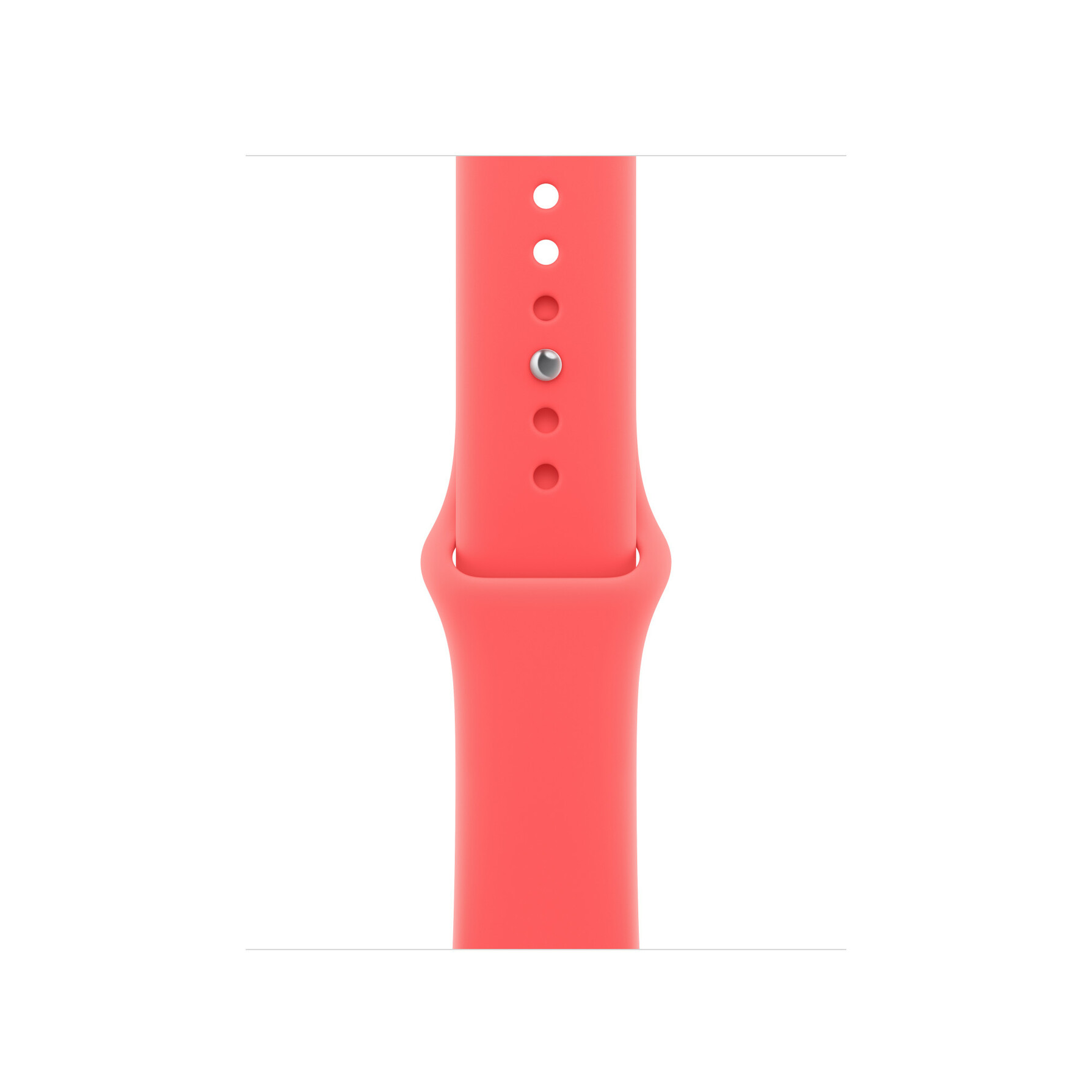 Zdjęcie do “Apple 42mm Bright Guava Sport Band - M/L”.