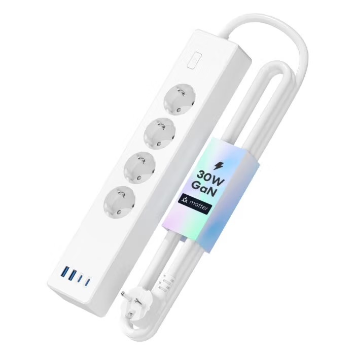 Zdjęcie do “Meross Smart Fast Charging Power Strip - inteligentna listwa zasilająca”.