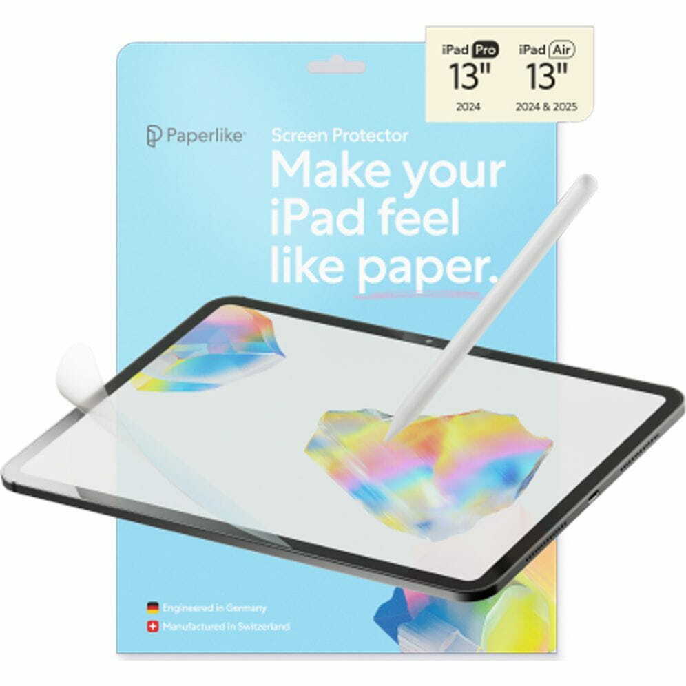 Zdjęcie do “Paperlike 3.0 screen protector for writing and drawing 2szt - folia iPad Pro 13" / iPad Air 13"”.