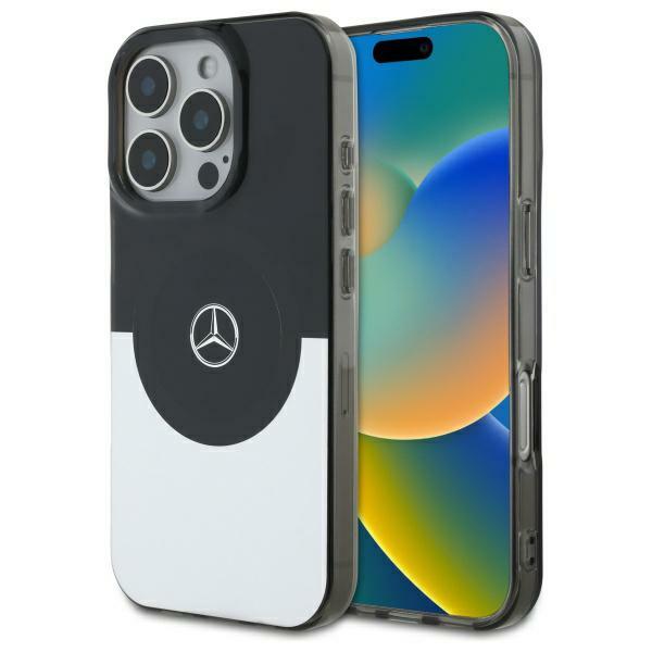 Zdjęcie do “Mercedes BiColor MS czarny - etui iPhone 16 Pro Max”.