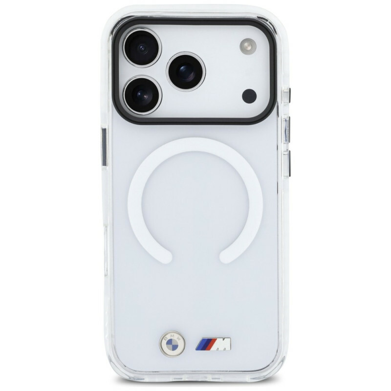 Zdjęcie do “BMW M IML Shockproof MS przezroczysty - etui iPhone 17 Pro Max”.