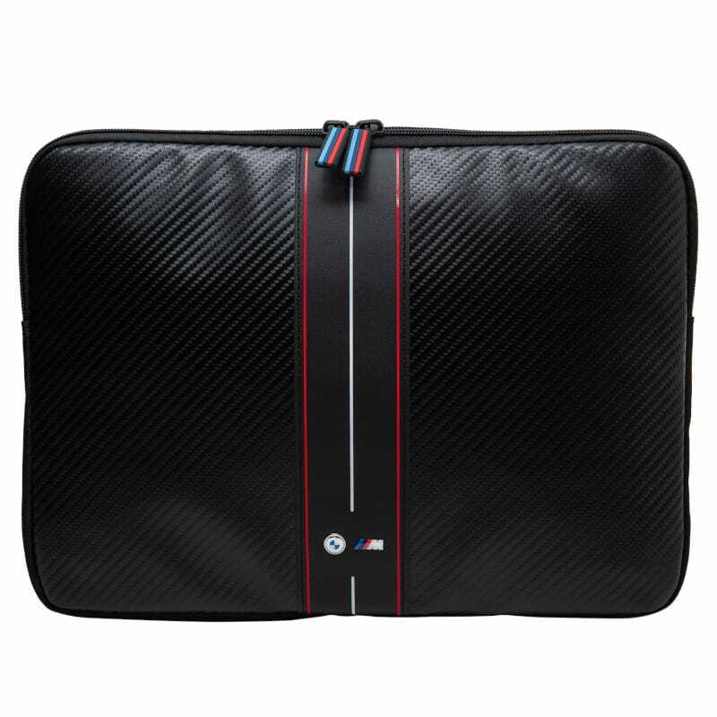 Zdjęcie do “BMW Sleeve Carbon Red czarny - etui MacBook 14"”.