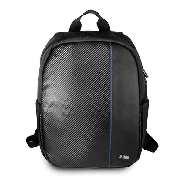 Zdjęcie do “BMW plecak Carbon Navy Stripe czarny - plecak MacBook 16"”.