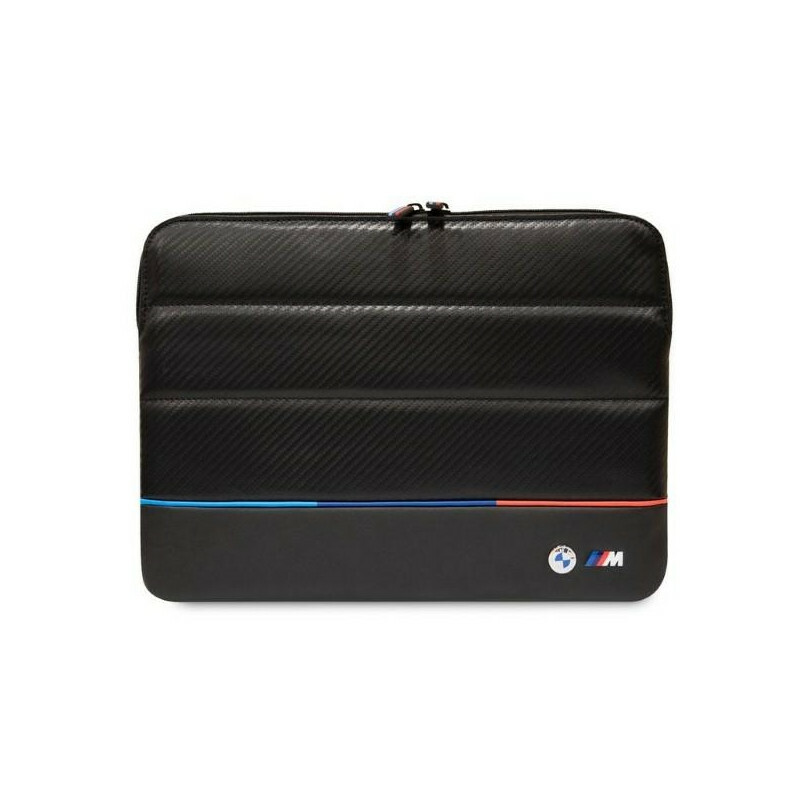 Zdjęcie do “BMW Sleeve Carbon Tricolor czarny - etui MacBook 14"”.
