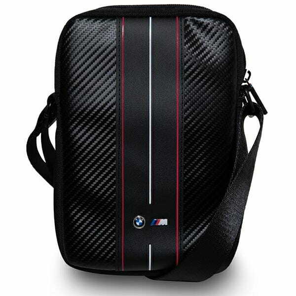 Zdjęcie do “BMW Carbon Red Stripes czarny - torba Tablet 8"”.