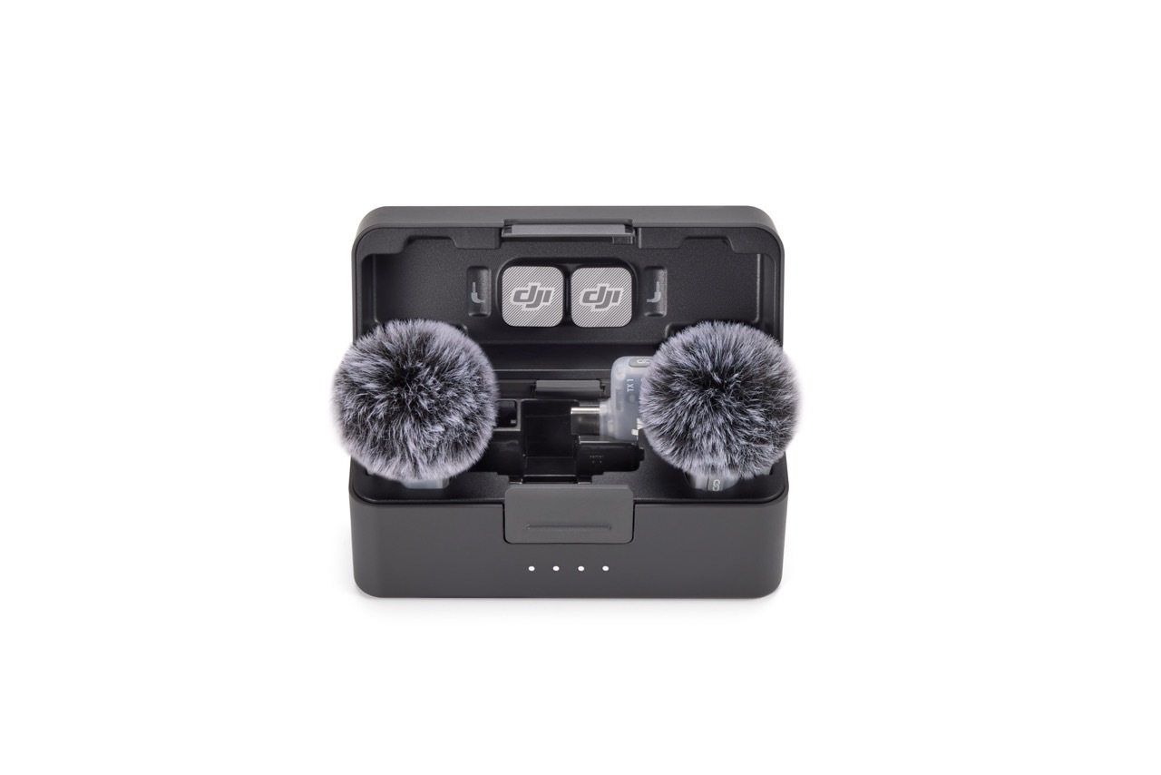Zdjęcie do “DJI MIC MINI 2 (2 TX + 1 MOBILE RX + ETUI) - system mikrofonów bezprzewodowych”.