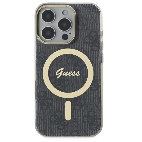Zdjęcie do “Guess IML 4G MS czarny - etui iPhone 16 Pro Max”.