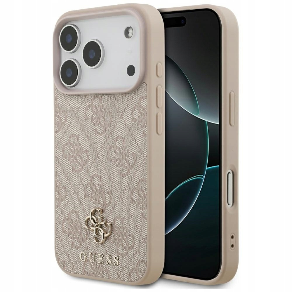 Zdjęcie do “Guess 4G Small 4G and Classic MS różowy - etui iPhone 17 Pro”.