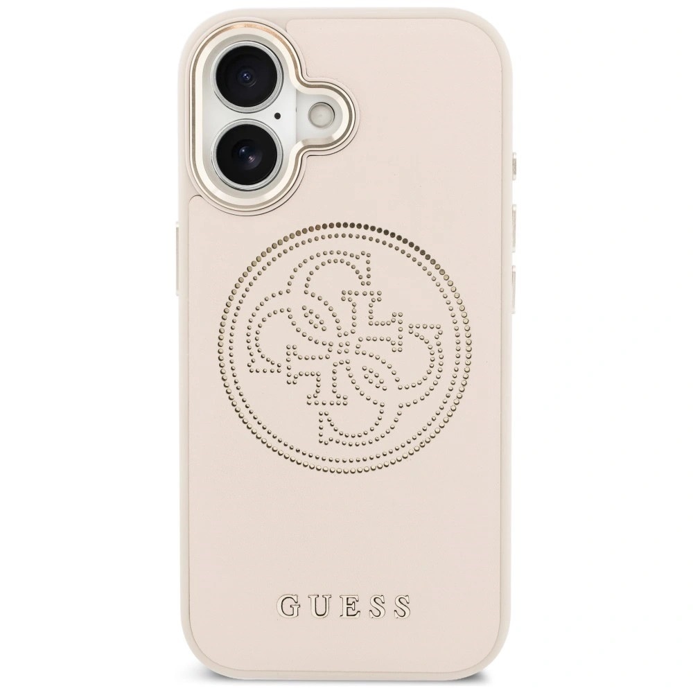Zdjęcie do “Guess Perforated 4G MS różowy - etui iPhone 17”.