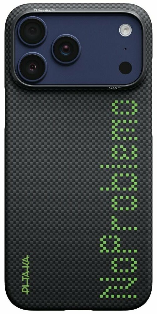 Zdjęcie do “PITAKA Aries Ultra-Slim No problemo MS czarny - etui iPhone 17 Pro”.
