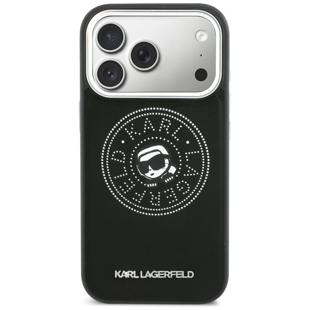Zdjęcie do “Karl Lagerfeld Point Karl Sketch MS czarny - etui iPhone 17 Pro”.
