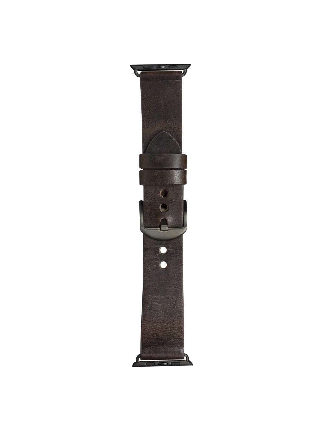 Zdjęcie do “dBramante Bornholm Dark Brown/Space Grey - pasek Apple Watch 42/44/45mm - Produkt otwarty”.