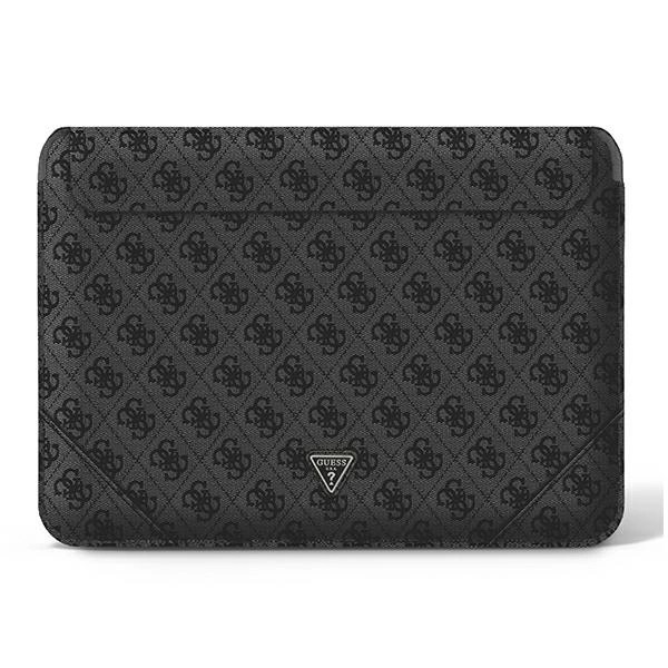 Zdjęcie do “Guess laptop Sleeve 4G Uptown Triangle logo czarny - pokrowiec Macbook 14"”.