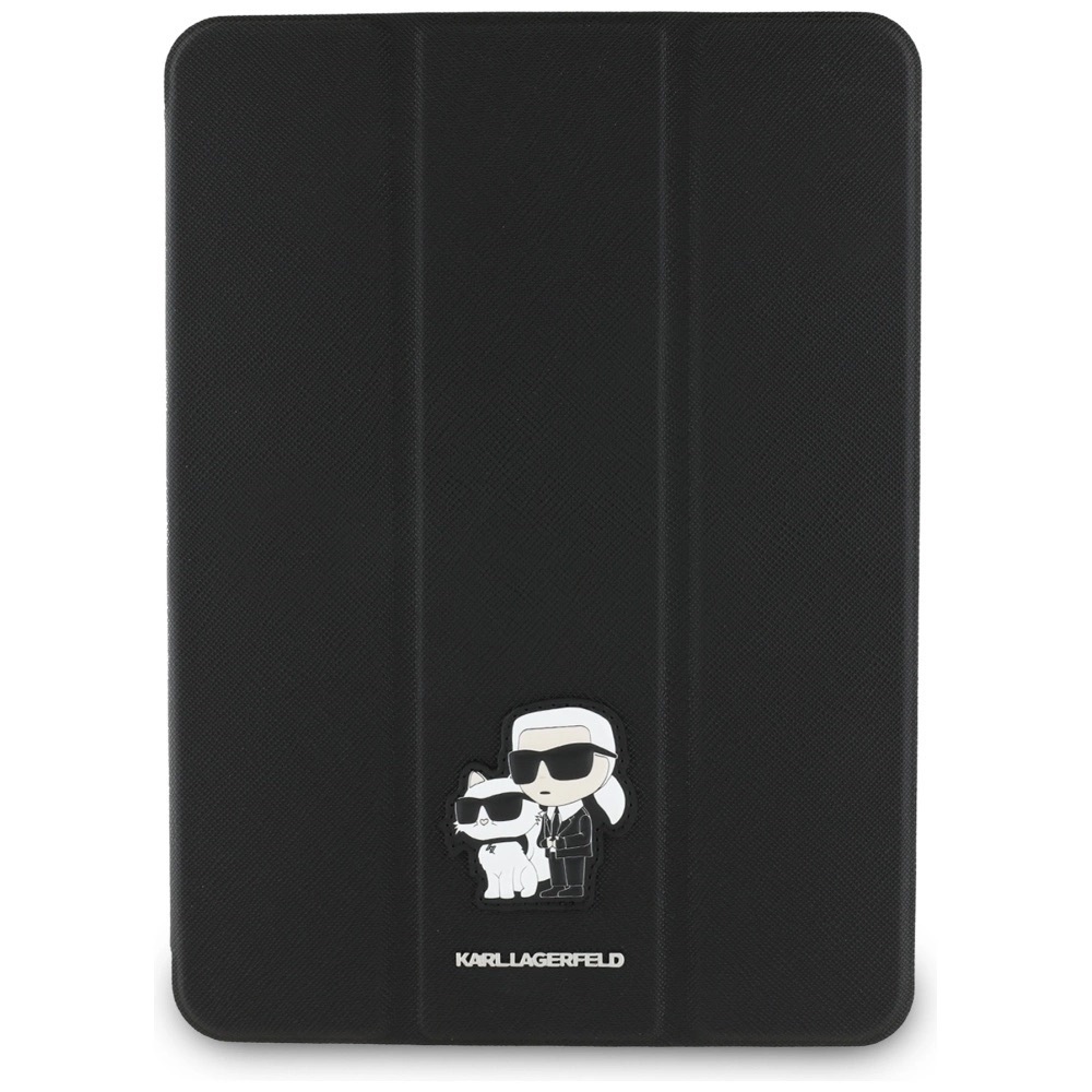 Zdjęcie do “Karl Lagerfeld Saffiano Magnetic Karl &Choupette czarny - etui iPad Pro 11" (2024/2025)”.