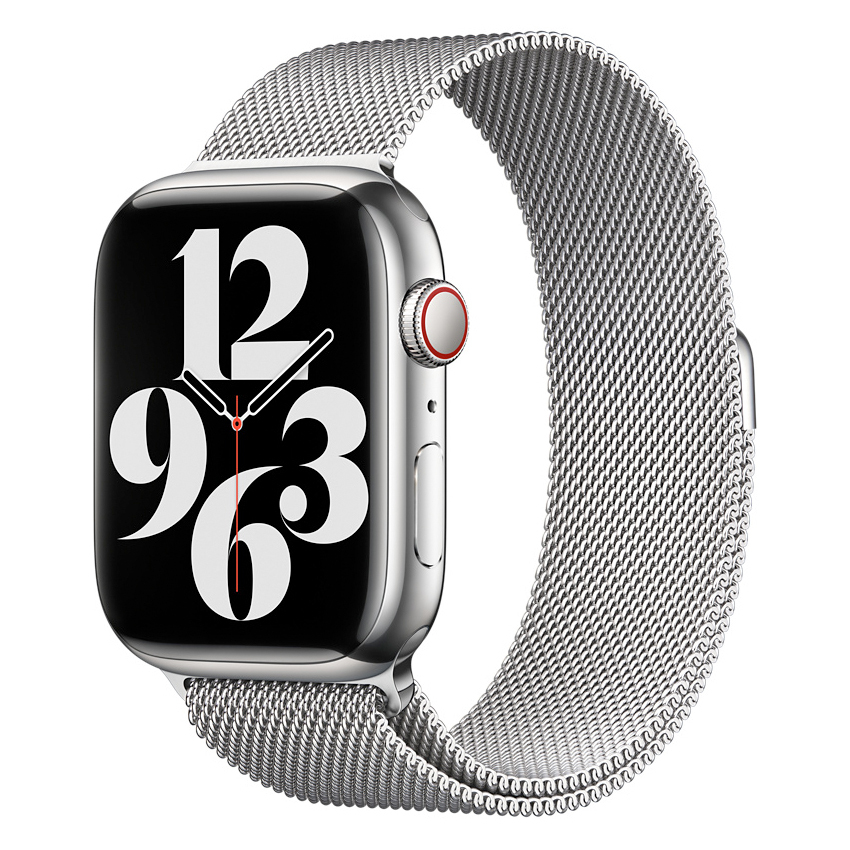 Zdjęcie do “Apple 45mm Silver Milanese Loop - Produkt otwarty”.