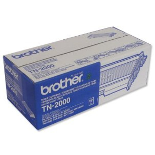 Brother toner Black wyd. 2 500 str. do HL-2030/HL-2032/HL-2040/HL-2070N/MFC-7420/MFC-7820N/FAX-2920/DCP-7010 (TN2000)