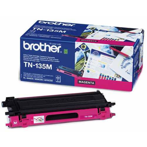 Brother toner Magenta wyd. 4 000 str. do drukarek HL4040/4050/4070/DCP9040/9045/9440/9840 (TN135M)