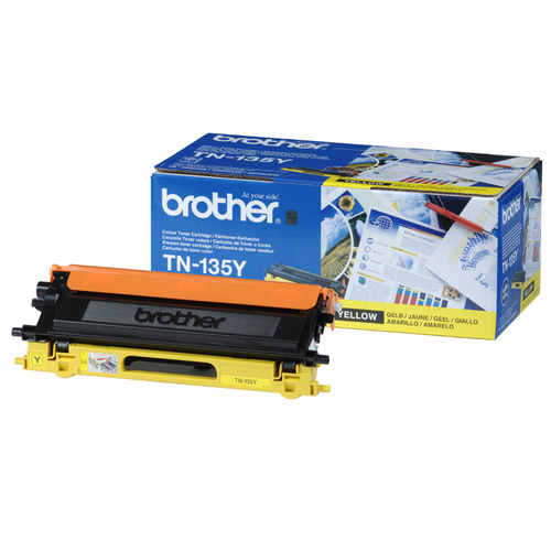 Brother toner Yellow wyd. 4 000 str. do drukarek HL4040/4050/4070/9040/DCP9045/9440/9840 (TN135Y)