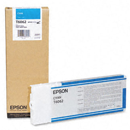Epson tusz Cyan poj. 220 ml do drukarek Stylus Pro 4800/4880 (C13T606200)