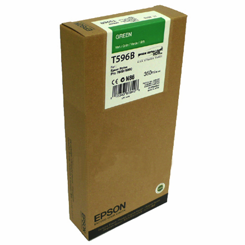 Epson tusz Green poj. 350 ml do plotera Stylus Pro 7900/9900 (C13T596B00)