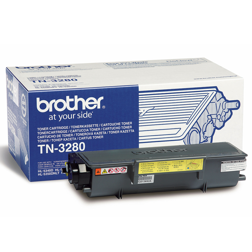 Brother Toner Black wyd. 8 000 str. do drukarek HL5340D/HL5370/HL5340/ HL5380/HL5350DN/HL5350/ HL5380DN/HL5380D/8880DN/DCP (TN3280)