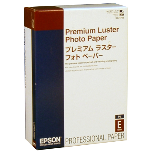 Epson Premium Luster Photo Papier A4, 235g, 250 ark.