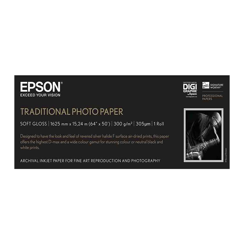 Epson Traditional Photo Papier 64in x 15m