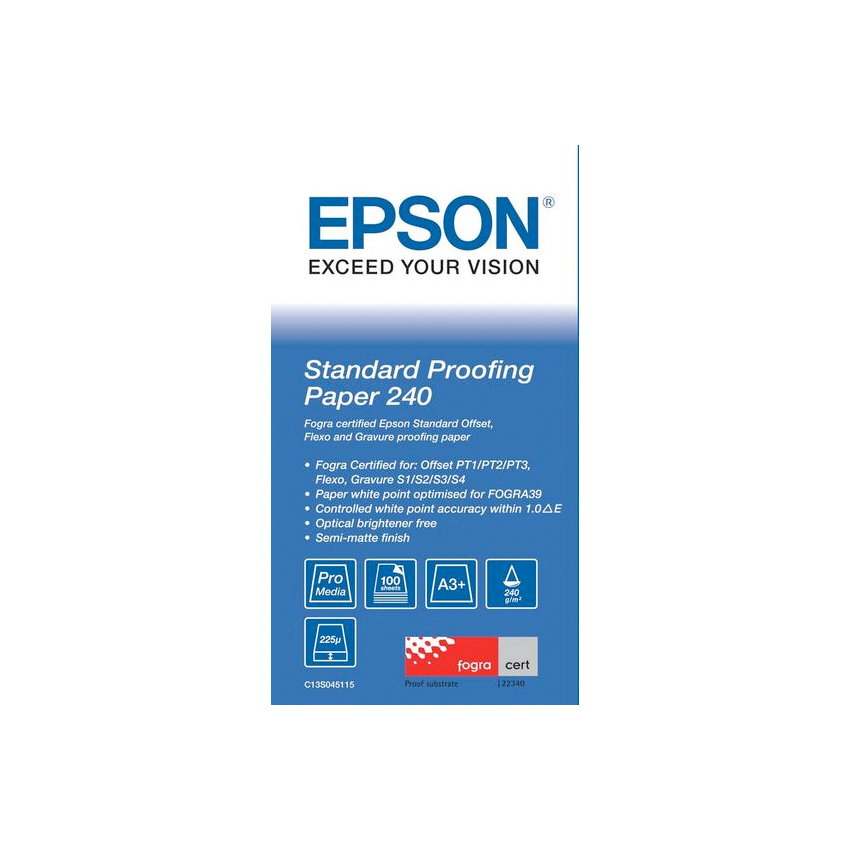 Epson Standard Proofing Papier  A3+ 100 Arkuszy