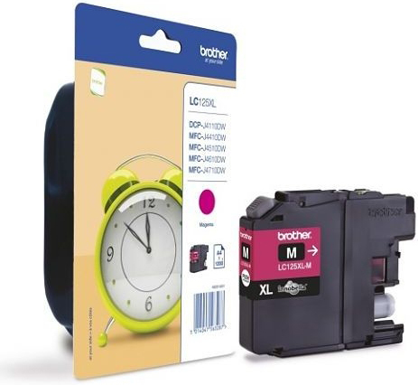 Brother tusz LC125XL magenta wyd. 1200str. do MFC-J4510DW