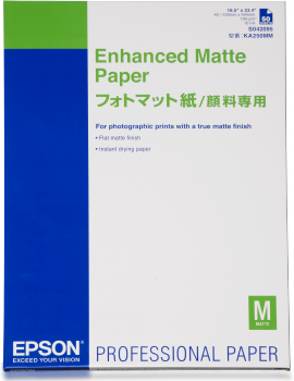 Epson Enhanced Matte Papier, A2, 192g/m,50 arkuszy