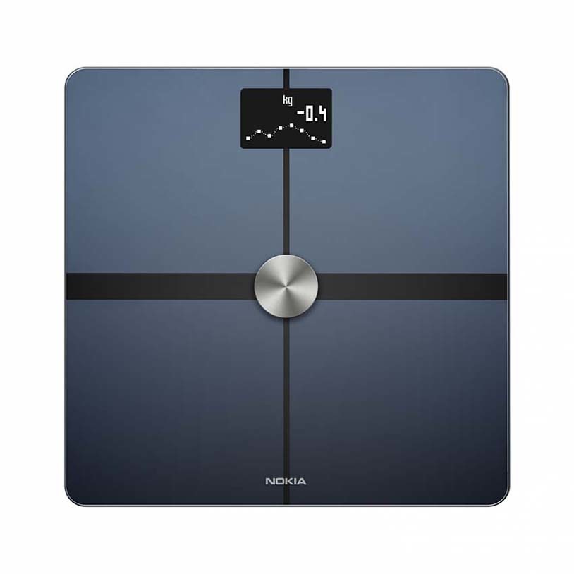 Withings/Nokia Body+ bezprzewodowa waga łazienkowa do urządzeń z systemem iOS (czarny)