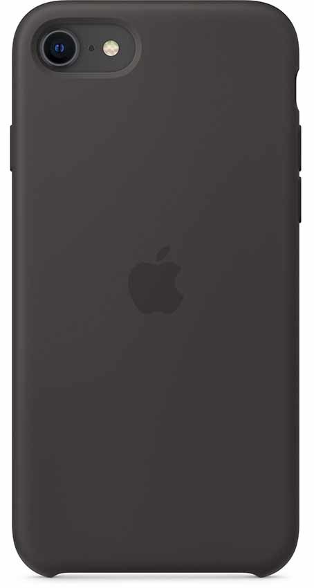 Zdjęcie do “Apple Silikonowe etui do iPhone SE (2.Gen.) - czarne”.