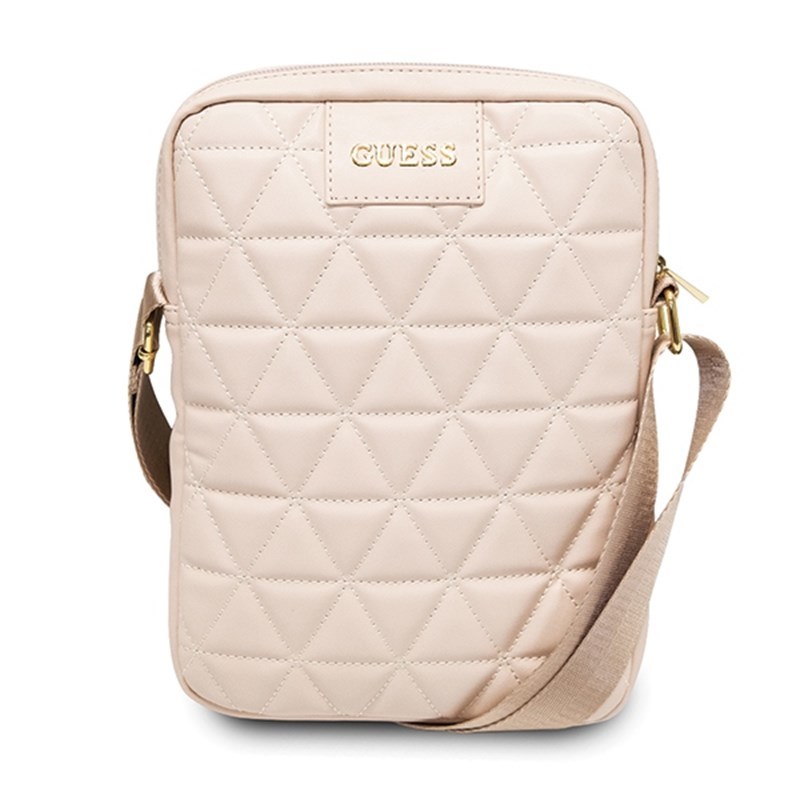 Zdjęcie do “Guess Quilted Tablet Bag różowy - torba 10"”.