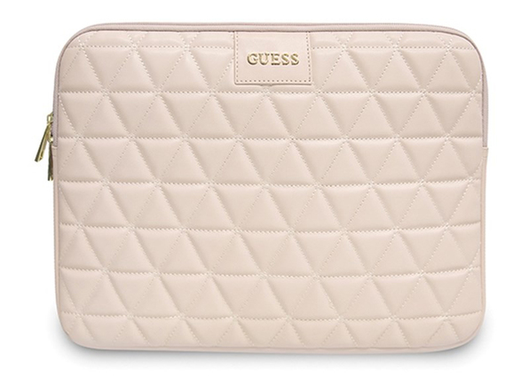 Guess Quilted pokrowiec na MacBooka Air/Pro 13'' (różowy)