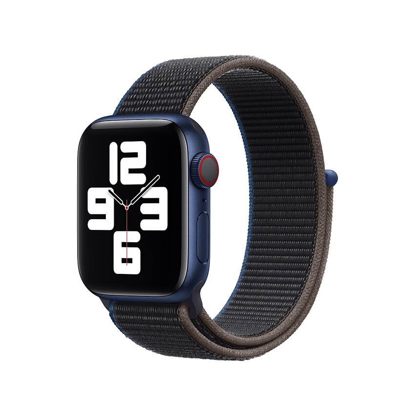 Apple opaska sportowa w kolorze węgla drzewnego do koperty 38/40/41 mm