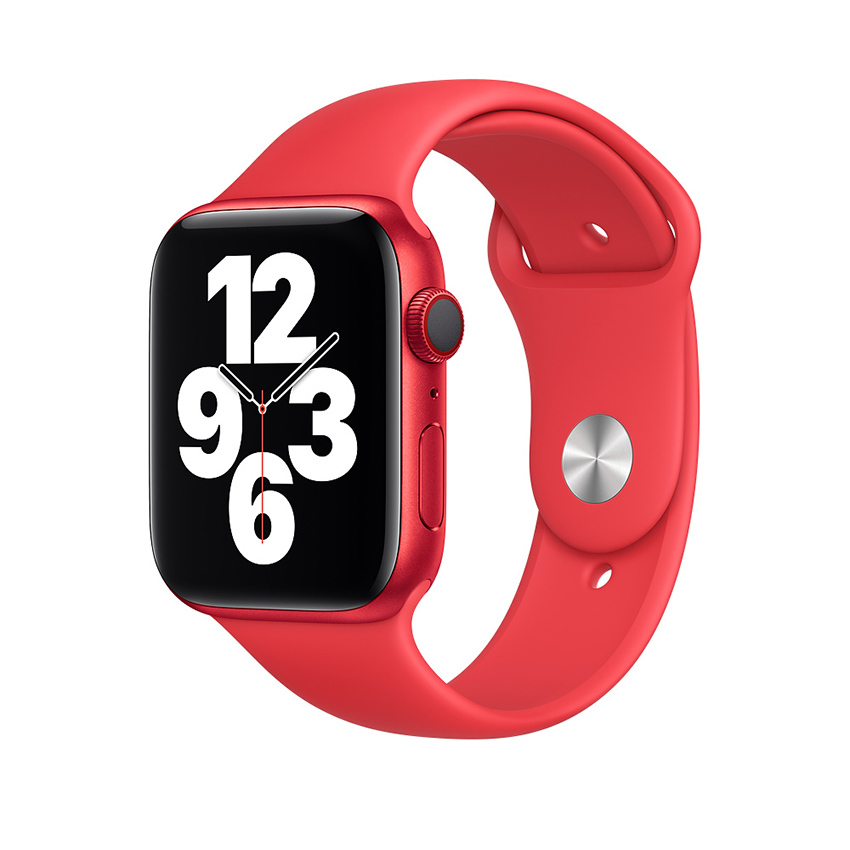 Apple pasek sportowy w kolorze (PRODUCT)RED do koperty 42/44/45 mm