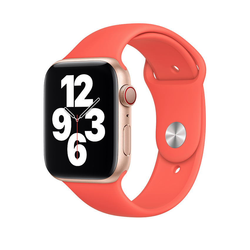 Apple pasek sportowy w kolorze różowego cytrusa do koperty 42/44/45 mm